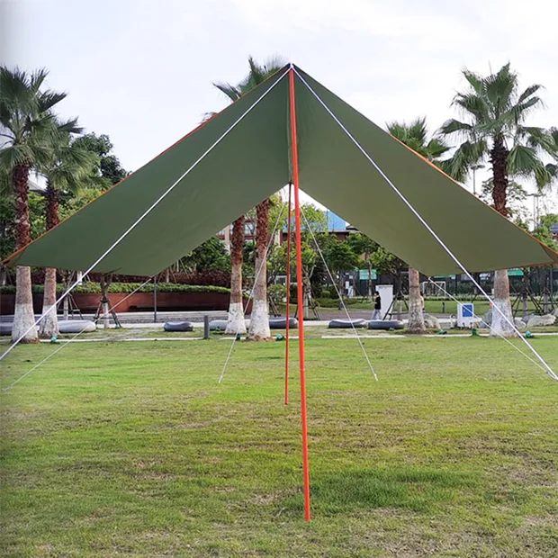 Toldo de lona para acampar